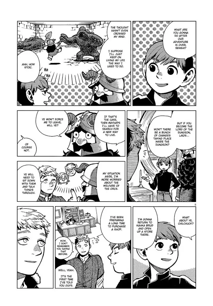 Delicious in Dungeon Chapter 73 image 05_optimized